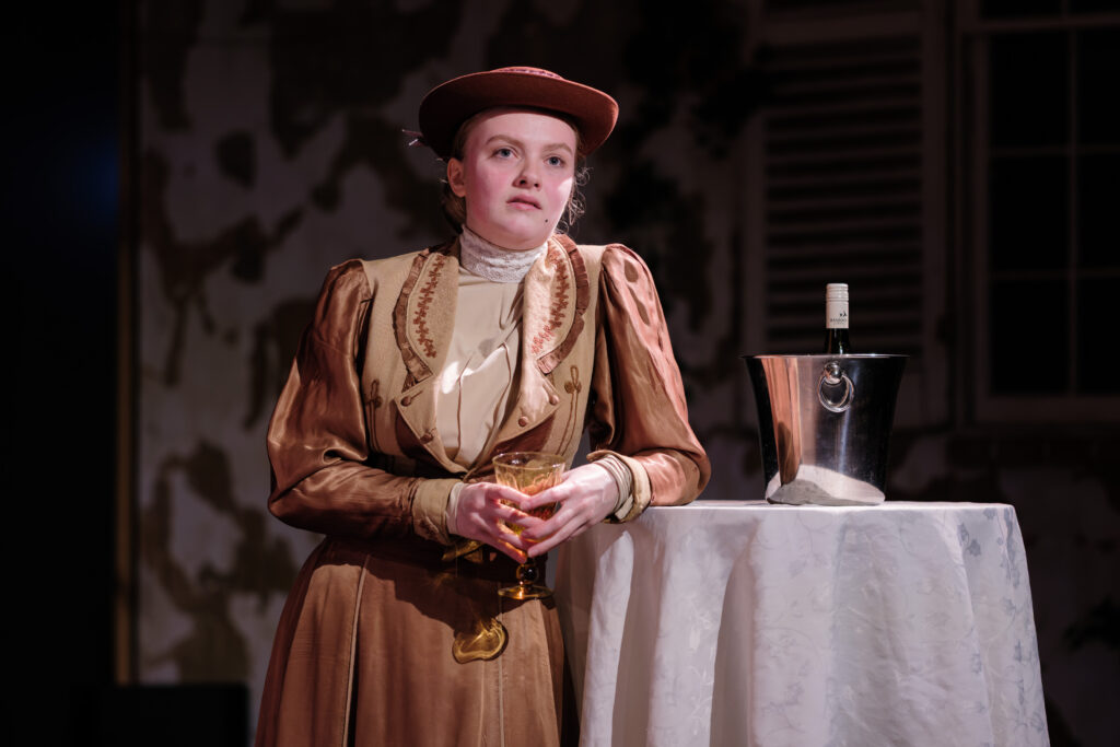 Actors Centre Australia presents Top Girls
Written by Caryl Churchill, directed by Adam Cook, and featuring members of the Graduating Company of 2025.
Top Girls is a landmark feminist play by Caryl Churchill that explores the cost of success for women in a patriarchal society. The play famously opens with a surreal dinner party featuring historical and mythical women, then shifts to the story of Marlene, a career-driven woman who has sacrificed personal relationships for professional advancement.
Through fragmented structure and overlapping dialogue, Churchill critiques Thatcher-era individualism and examines the complex intersections of gender, class, and ambition.
Cast: Felicity Cribb, Victoria Fowler, Lara Harriman, Indiana Jamie, Sage Chihiro Kikui, Katie Matthews, Lily MacNevin, Libby McAneney, and Brook Taylor Moore.
Photo by Robert Catto, on Friday 22 August, 2025. Please credit & tag the photographer when images are used - @robertcatto on Instagram, Threads & Twitter, @robertcatto.com on BlueSky, and @robertcattophotographer on Facebook.