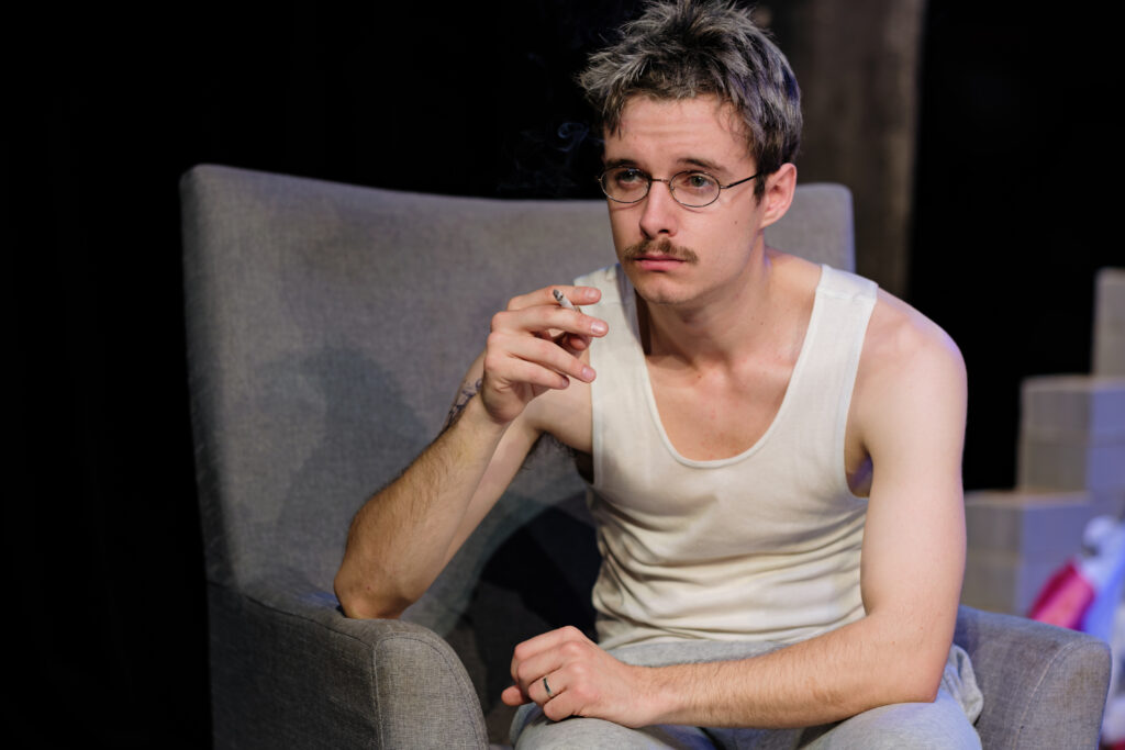 Actors Centre Australia presents Saved
Written by Edward Bond, directed by Johann Walraven, and featuring members of the Graduating Company of 2025.
First performed in 1965 at the Royal Court Theatre, Edward Bond’s Saved marked a turning point in British theatrical history. The play’s raw portrayal of working-class life, emotional disconnection, and systemic violence stunned audiences and sparked a national controversy.
Bond’s work made it impossible to ignore the social realities that many plays had previously avoided—poverty, alienation, disenfranchised youth, and the failure of institutions to protect the vulnerable.
Cast: Seth Rafael Barrun, Alex Castello, Laila Chesterman, Jad Deeb, Hannah King, Katie Matthews, Dan Micaleff, and Amos Walker.
Photo by Robert Catto, on Friday 22 August, 2025. Please credit & tag the photographer when images are used - @robertcatto on Instagram, Threads & Twitter, @robertcatto.com on BlueSky, and @robertcattophotographer on Facebook.