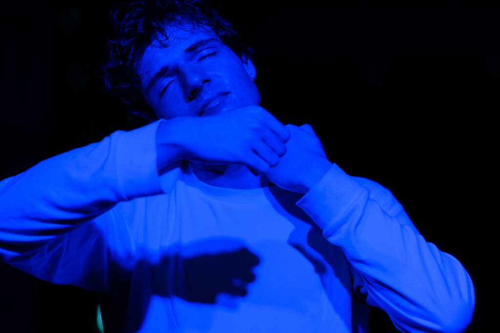 Actors Centre Australia presents Angels in America: Millennium Approaches
Written by Tony Kushner, directed by Troy Harrison, featuring members of the Graduating Company of 2025.
Angels in America: Millennium Approaches is the first part of Tony Kushner’s Pulitzer Prize-winning epic that explores politics, identity, and the AIDS crisis in 1980s America. Set in New York City, the play follows a diverse cast of characters—including a gay couple grappling with illness and separation, a closeted Mormon lawyer and his wife, an 'ex-ex' gay Black drag queen, infamous lawyer Roy Cohn and the ghost of Ethel Rosenberg—as their lives intersect in unexpected, magical, and heartbreaking ways.
Blending sharp wit, raw emotion, and supernatural visions, Angels in America is a bold and haunting meditation on love, faith, politics, religion and the end of the 20th century.
Cast: Seth Rafael Barrun, Jad Deeb, Victoria Fowler, Hannah King, Norah Masige, Katie Matthews, Dan Micallef, and Will Thomas.
Photo by Robert Catto, on Friday 16 May, 2025. Please credit & tag the photographer when images are used - @robertcatto on Instagram, Threads & Twitter, @robertcatto.com on BlueSky, @robertcattophotographer on Facebook.