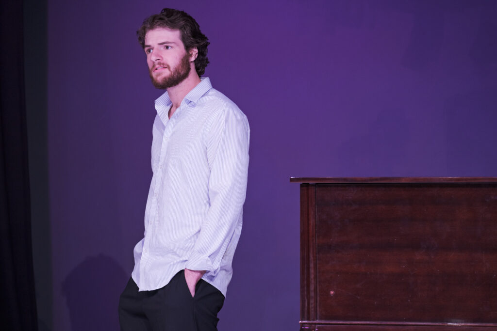 Actors Centre Australia presents Hedda Gabler by Henrik Ibsen, directed by Adam Cook, and featuring members of the Graduating Company of 2025.
Just married. Bored already. Hedda longs to be free. Struggling with her marriage and a life devoid of excitement, Hedda strives to find a way to fulfil her desires by manipulating those around her.
Cast:
Laila Chesterman
Indiana Jamie
Libby McAneney
Dan Micallef
Amos Walker
Ella Wilson
Photo by Robert Catto, on Friday 30 August, 2024. Please credit & tag the photographer when images are used - @robertcatto on Instagram & Twitter, @robertcattophotographer on Facebook.